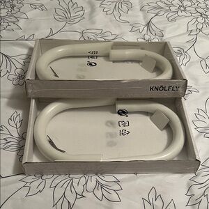 IKEA KNÖLFLY curtain tie back hooks